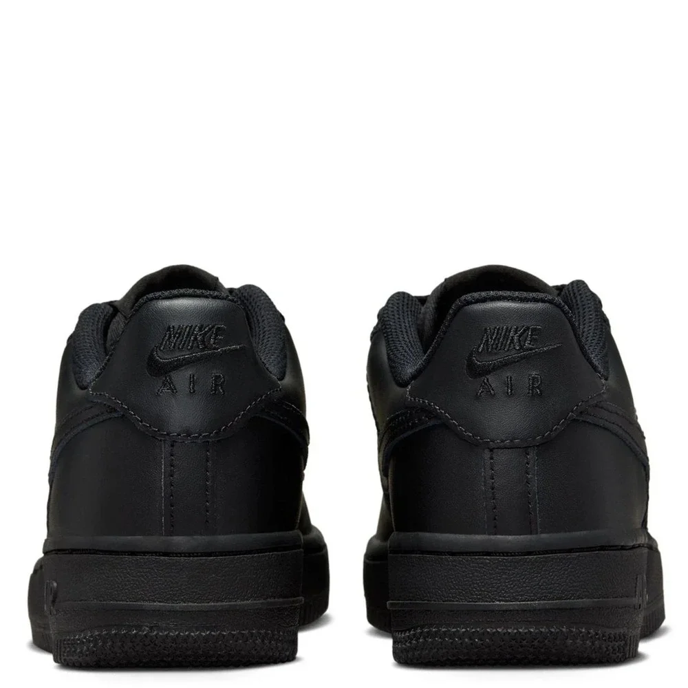 Nike Air Force 1 LE Big Kids Size 5.5Y Triple Black Shoes Sneakers FV5951 001